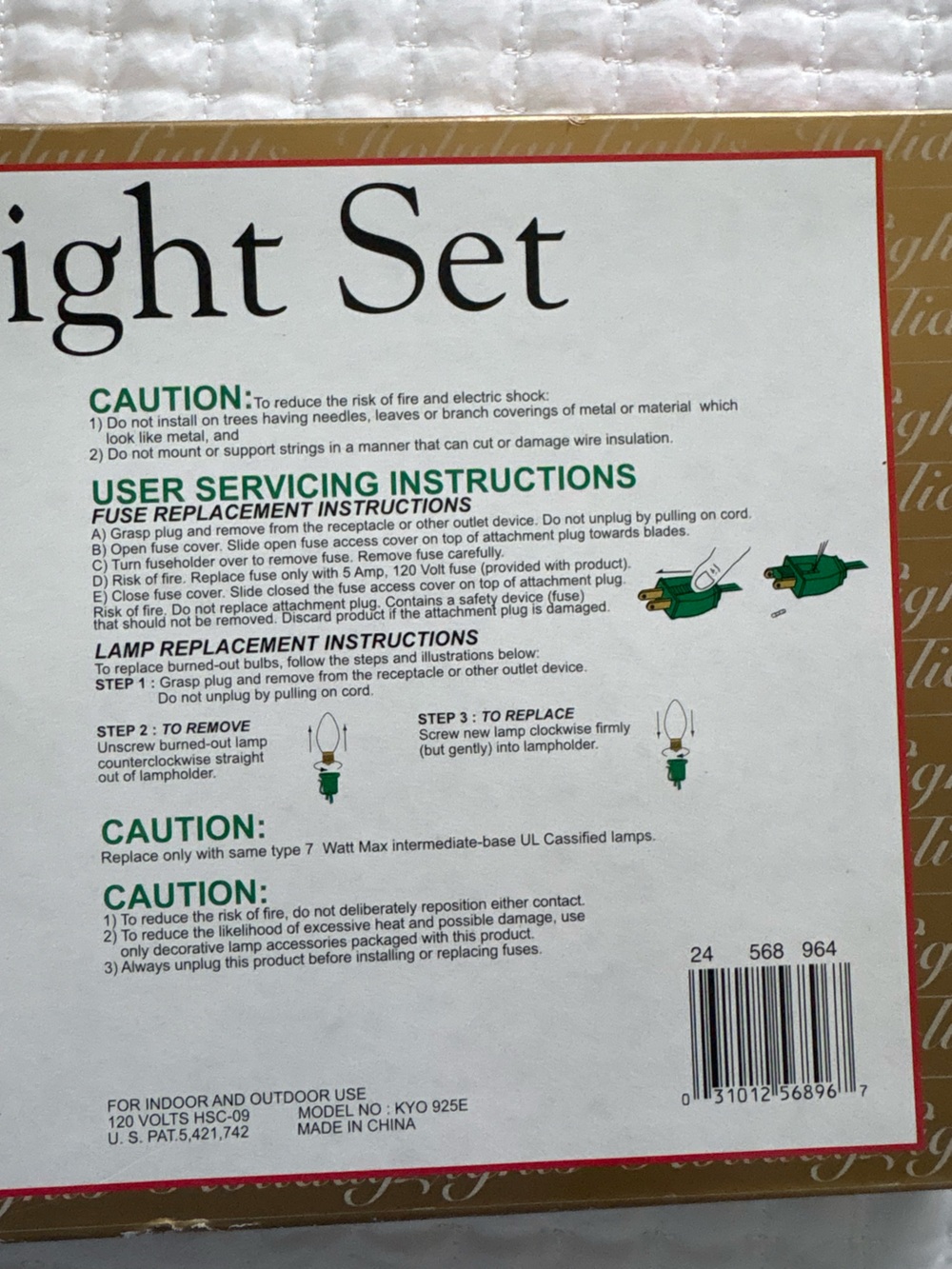 Frank's Multicolor 25-Light Holiday String Lights - Picture 6 of 6